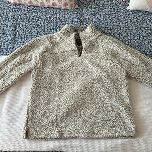 True grit plush quarter zip